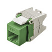 Hubbell HJU6AGN Category 6A Jack - Green