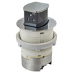 Hubbell RCT221NI 20A Counter Receptacle - Nickel