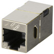 Black Box CAT6 Coupler - Shielded Straight-pin Silver - FM608