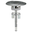 Hubbell SystemOne Fire-Rated Poke-Through Fitting Three-Piece 4x4 Gray - S1PT4X4GY