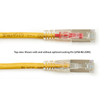 Black Box CAT6 250-MHZ Locking Snagless Stranded - C6PC70S-YL-06