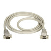 Black Box RS232 Shielded Cable - Metal Hood DB9 - EDN12H-0050-MF