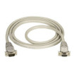 Black Box RS232 Shielded Cable - Metal Hood DB9 - EDN12H-0020-MF