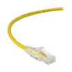 Black BOX Slim-net CAT6 Patch Cables Feature A - C6PC28-YL-10