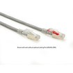 Black Box CAT6 250-MHZ Locking Snagless Stranded - C6PC70S-GY-03