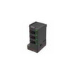 Honeywell CT4X-QBC-1BAY-0 RB battery charger detail showing charging ports and indicators