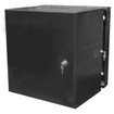 Hubbell QuadCab Wall Mount Cabinet 24in. H x 36in. D Solid Door Black **Drop Ship Only** - HSQ24S36