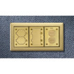 Hubbell SB3085 3-Gang Rectangular Floor Box