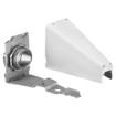 Hubbell HBL5786AWA Entrance Connector - White