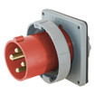 Hubbell Wallplate 3-Gang 3) Toggle Gang White - P3W