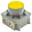 Hubbell SystemOne Recessed Floor Box 4in. CastIron - CFBS1R4CFB