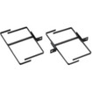 Cablemgt, Vert MGT Ring,DBL,6WX10D,2PK - Vertical Rings Mount TO THE Side OF A R