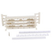 Hubbell 110 Field Termination Kit Category 5e 100 Pair 4 Pair Blocks - 110BLK100FTK4