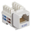 Black Box Basic Jack That Meets OR Exceeds - CAT6J-WH-25PAK