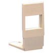 Hubbell AMO Bracket Single Jack Office White (Pack of 10) - AMOBJ10