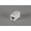 Black Box CAT6 Coupler - Unshielded Straight-pin White - FM606