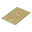 Hubbell S3625TR Tamper Resistant Brass Cover