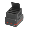 Honeywell CT37-QBC-UCP quad battery charger front view with charging ports