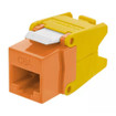Hubbell NSJU6AOR Category 6A Jack - Orange