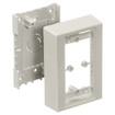 Hubbell PremiseTrak/LanTrak (PP1/PL1) Station Box Low-Profile 1 Gang Office White - PDB12LP