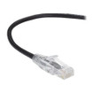 Black BOX Slim-net CAT6A Patch Cables Feature A - C6APC28-BK-12