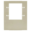 Hubbell HBL6747C2IV 3 Gang Device Plate - Ivory