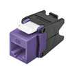 Hubbell HJU6P Category 6 Jack - Purple