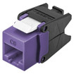 Hubbell HJU6P Category 6 Jack - Purple