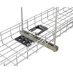 Hubbell 4X4 Cable Dropout - HBTCD4X4BK
