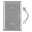 Hubbell SS14L Blank Strap Mounted Plate