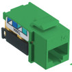 Hubbell NSJ5EGN Category 5e Jack - Green
