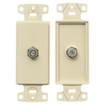 Hubbell NS780LA F-Type Coupler - Light Almond