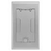 Hubbell 2GAFBCVRALU Flush Floor Box Cover - Aluminum