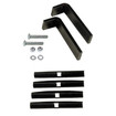 Hubbell NextFrame Ladder Rack Foot Kit - HLRF