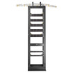 Hubbell 16in. in. Deep Relay Rack 45 Units 86in. in. H 19in. in. W 16in. in. D - HHR45U16