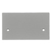 Hubbell SS2309BGYA Blank Face Plate
