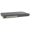 Hubbell FER48LCDOM3 1U 24 LC Fiber Enclosure