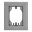Hubbell PFBRFGY1 Rectangular Floor Box - 1-Gang