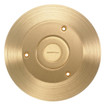 Hubbell SF2525 Round Brass Cover/Flange