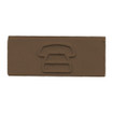 Hubbell IBN100T Telephone Jack - Brown