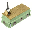 Hubbell FB4333 Deep Cast Iron Box - 3-Gang