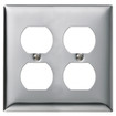 Hubbell SCH82 2-Gang Duplex Plate