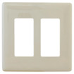 Hubbell NPS262LA 2-Gang Decorator Wallplate - Light Almond