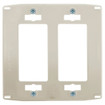 Hubbell NPS262LA 2-Gang Decorator Wallplate - Light Almond
