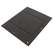Hubbell CFB7CVRCBLK 7-Gang Box Cover