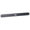 Hubbell Filler Panel 1.75in. H/1U Black - MCCBP175