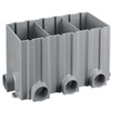 Hubbell 3 Gang Non-Metallic Floor Box Eight 1in. Hubs - PFBR