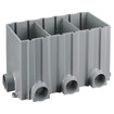 Hubbell 3 Gang Non-Metallic Floor Box Eight 1in. Hubs - PFBRG3