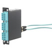 Hubbell Plug-n-Play Fiber Optic Cassette SC Duplex 50um 10GbE - OCSC50G