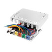 Hubbell Housing Surface Mount 12 Port Clear White - HSB12W